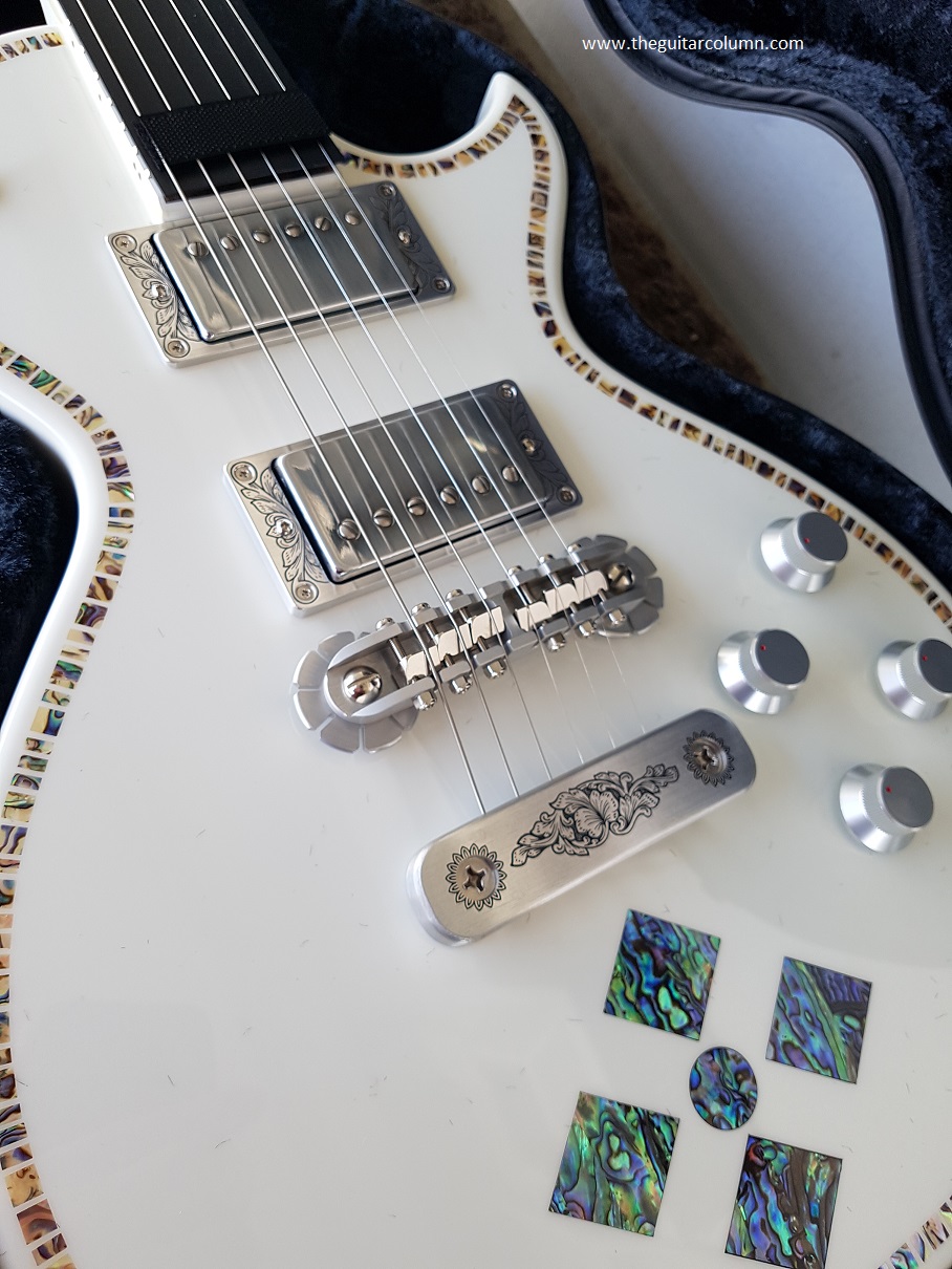 The Guitar Column: Ordering a Zemaitis A24SU White Pearl Diamond 